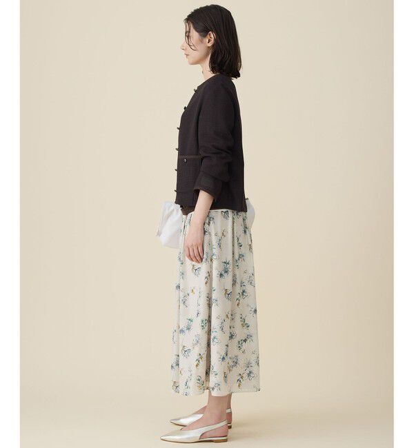 自由区「【カタログ掲載・オンオフ対応・着まわし力抜群】ライトカラミノーカラー ジャケット」|ノーカラージャケット|