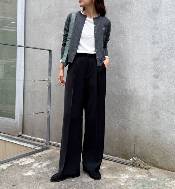 fredy emue「【4サイズ展開】とろみWarmタックスラックス」|スラックス|