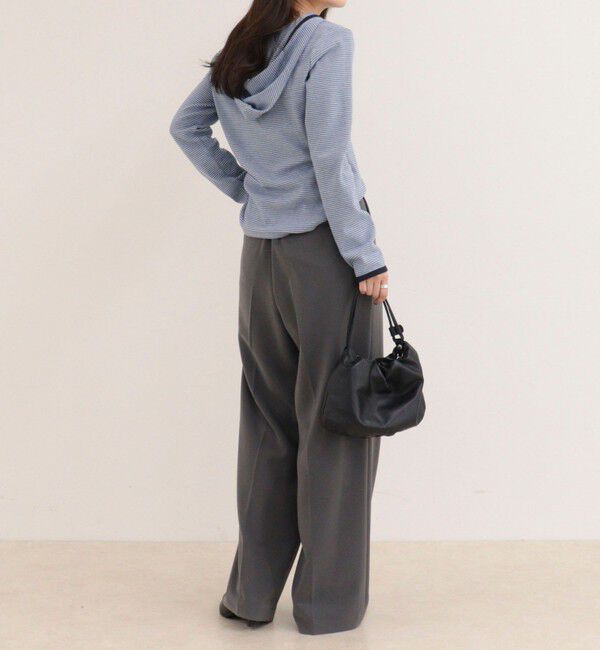fredy emue「【4サイズ展開】とろみWarmタックスラックス」|スラックス|