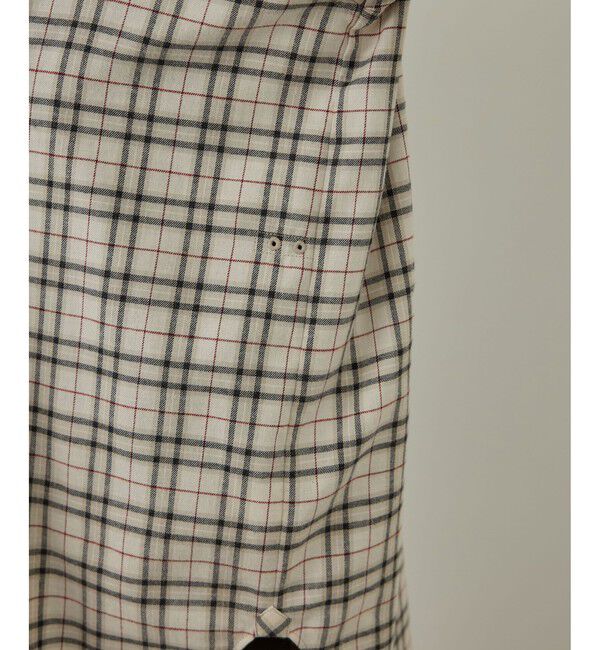 SALON adam et rope'「Shuttle Notes 2WAYチェックシャツ」|シャツ・ブラウス|