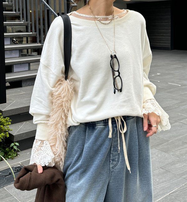  「【毎年大人気！】裏毛スウェット」|Tシャツ・カットソー|オフホワイト