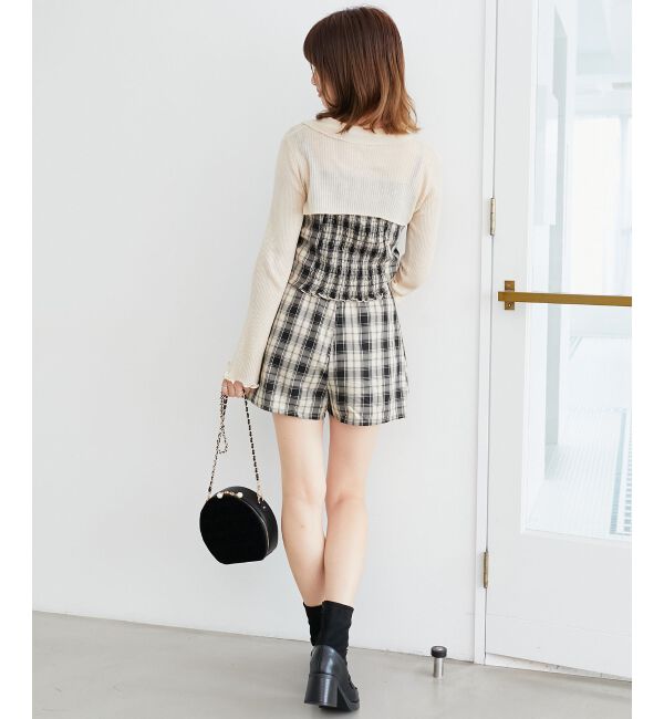  「プリーツデザインショートパンツ」|その他|