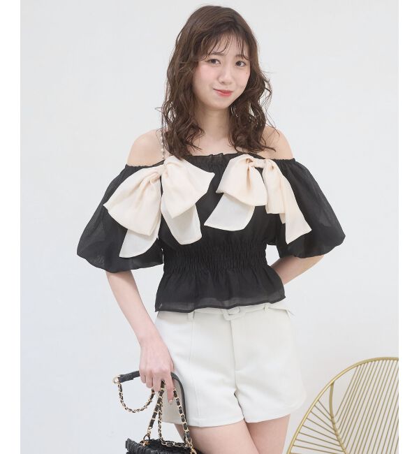  「ベルトセットハイウエストショートパンツ」|その他|