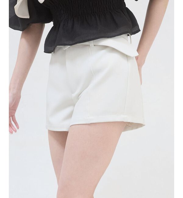  「ベルトセットハイウエストショートパンツ」|その他|