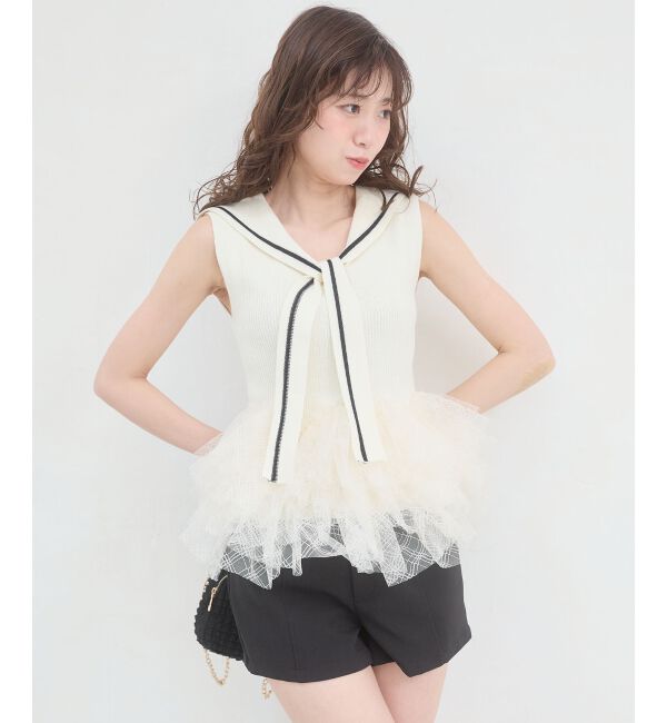  「ベルトセットハイウエストショートパンツ」|その他|