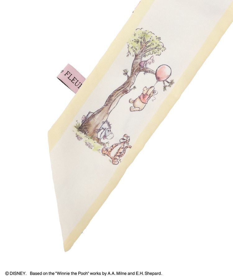 Maison de FLEUR「Winnie the Pooh/スカーフ」|バンダナ・スカーフ|