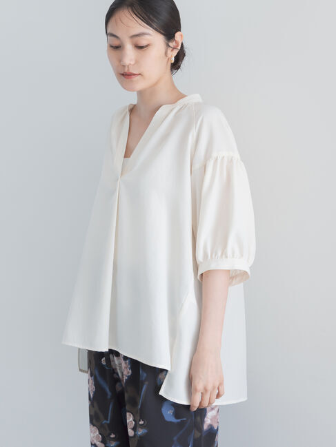 Te chichi「ライトタンブラースキッパーBL」|シャツ・ブラウス|オフホワイト