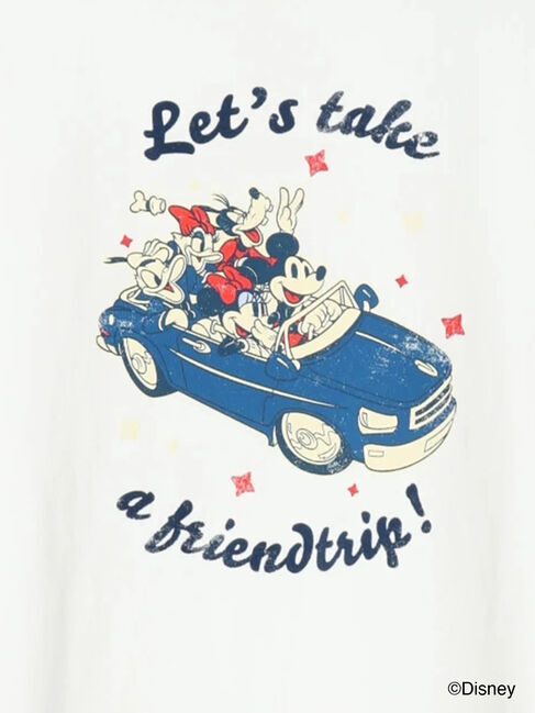 Te chichi「【Disney】MICKEY&FRIENDS/オーバーサイズTシャツ」|Tシャツ・カットソー|
