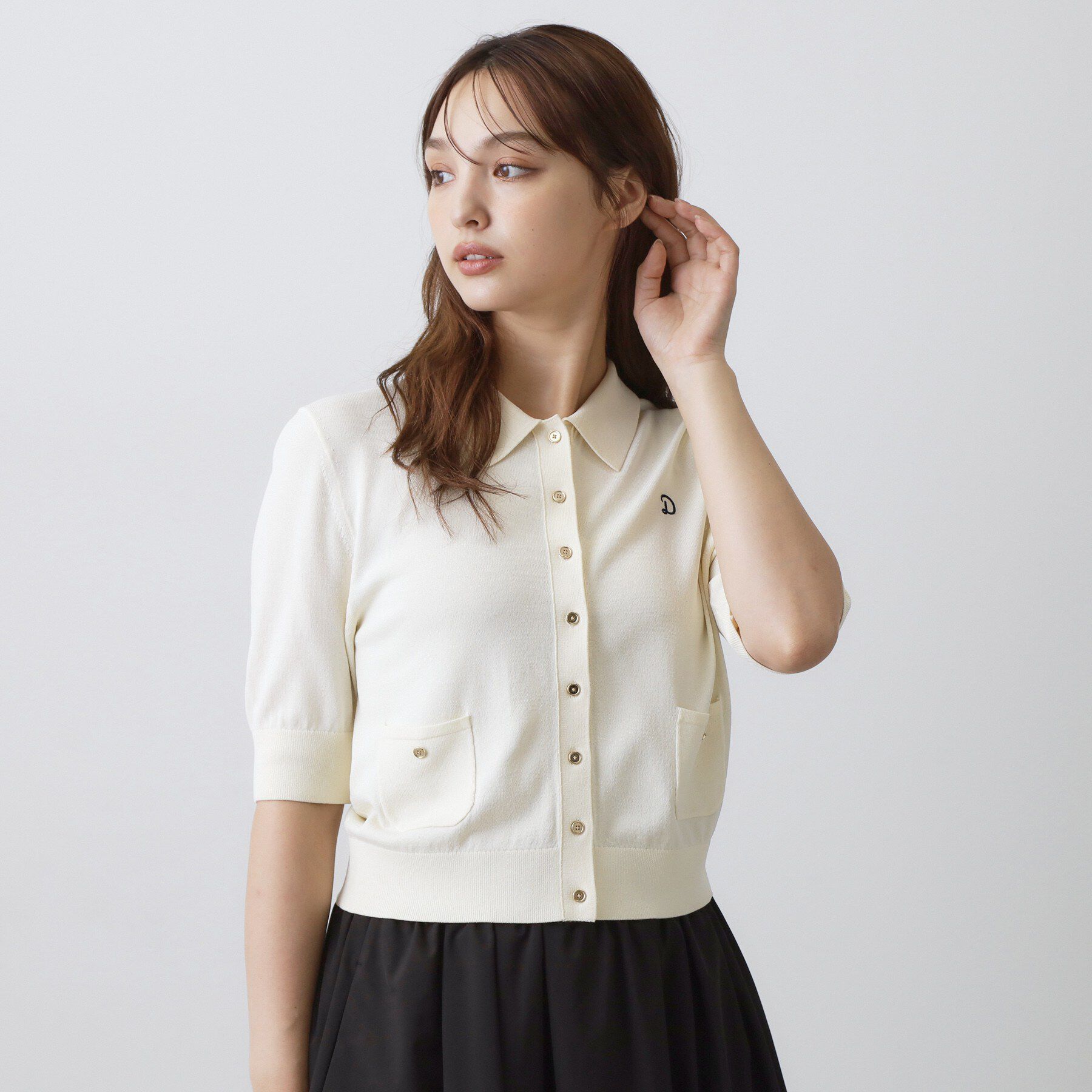 DRESSTERIOR「【接触冷感／UVカット】クールタッチ シャツカーディガン」|カーディガン|
