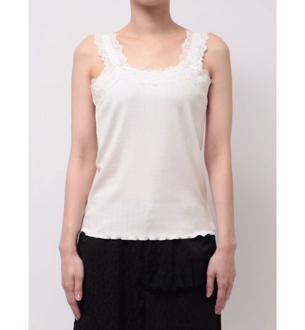 merry jenny「lace frame camisole tops」|キャミソール|