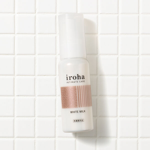  「iroha INTIMATE CARE WHITE MILK (50ml)」|ボディ保湿|