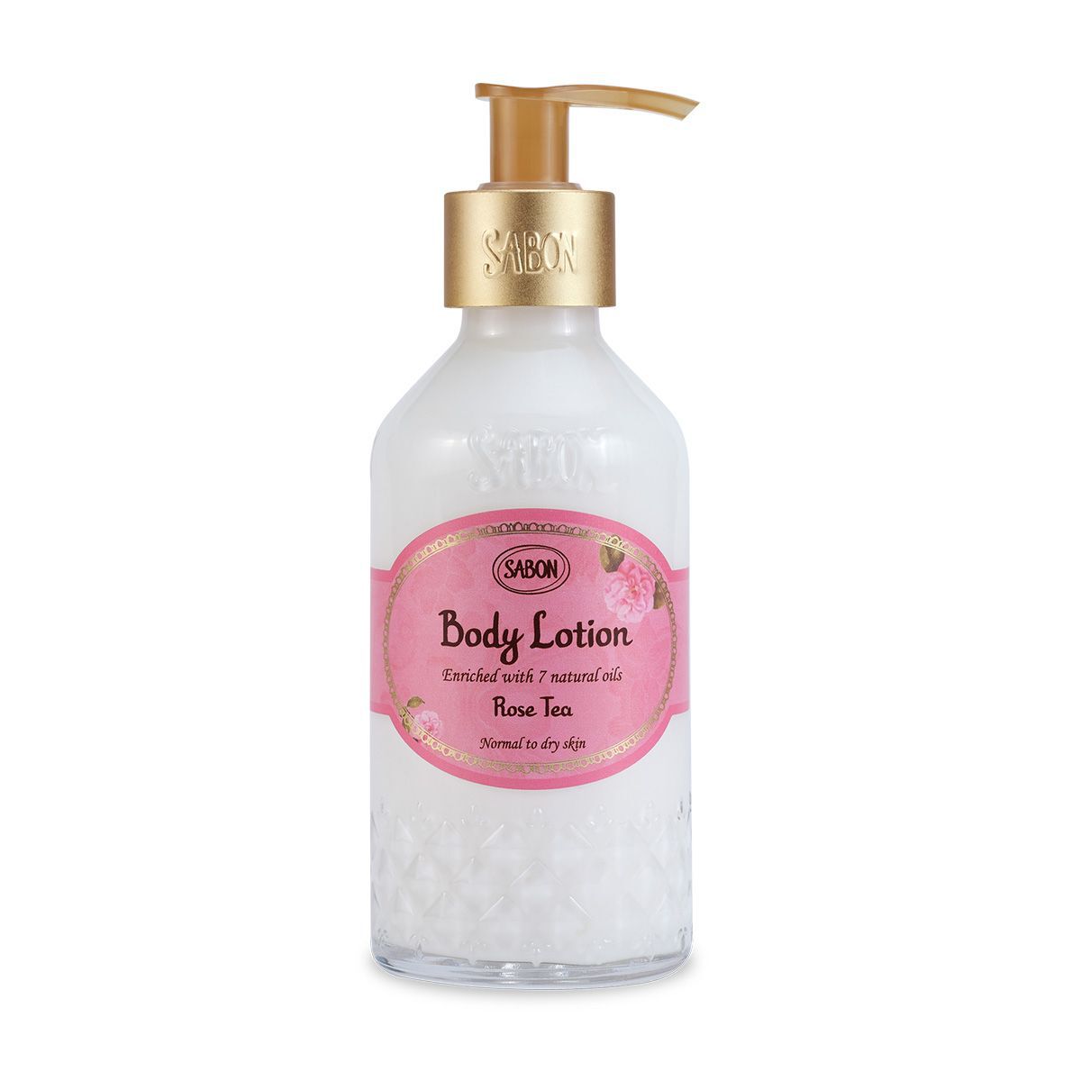 SABON「ボディローション（ボトル）」|ボディ保湿|ローズティー