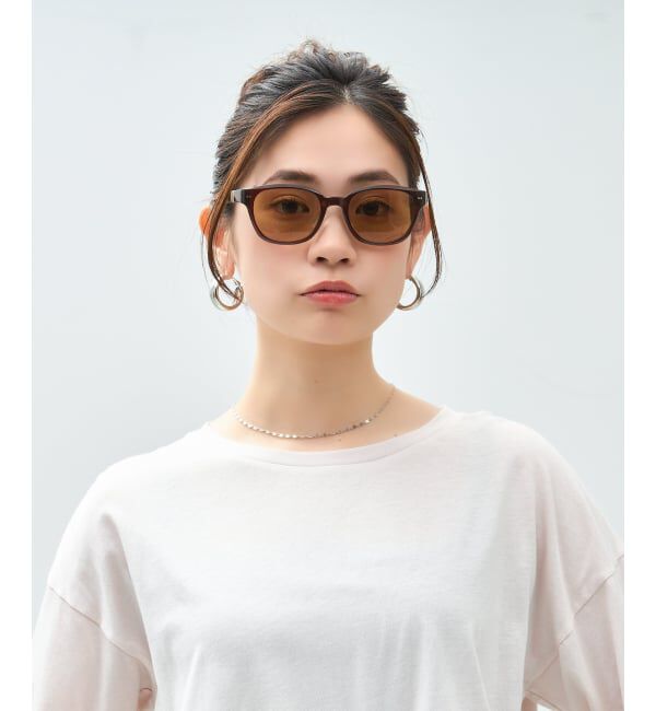  「SUNCUTGlasses/UV100%CUT ゴルフ・スポーツ用 サングラス 【SNAP GRIP搭載】ずれ落ち防止 軽量 アウトドア」|サングラス|薄ブラウン1