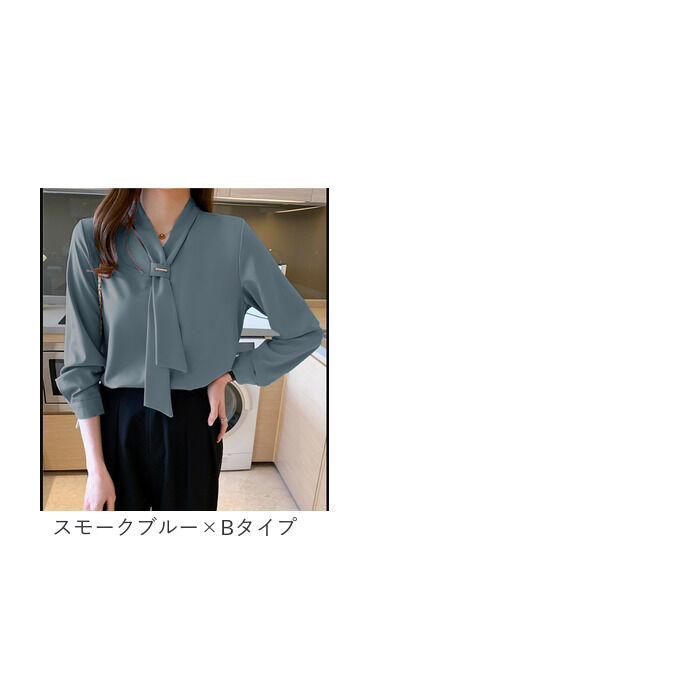BACKYARD FAMILY「ブラウス レディース フォーマル 長袖 通販 フォーマルブラウス シフォンブラウス ユニフォーム」|シャツ・ブラウス|