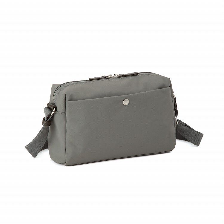 MACKINTOSH PHILOSOPHY「MACKINTOSH PHILOSOPHY/マッキントッシュフィロソフィー  ショルダーバッグ 3L 横型 19132」|ショルダー・メッセンジャー|グレー