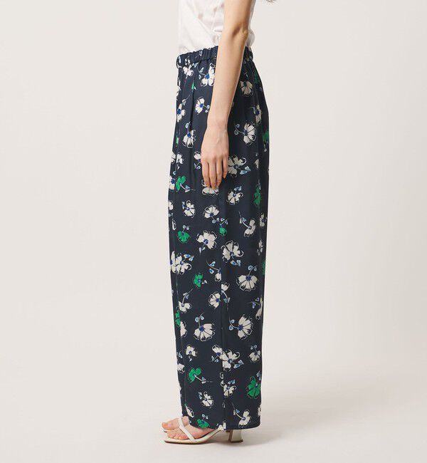 UNITED ARROWS「フラワー プリント パンツ ‐ウォッシャブル‐」|その他|