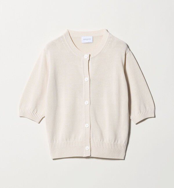 UNITED ARROWS「クルーネック ベーシック カーディガン ‐ウォッシャブル‐」|カーディガン|