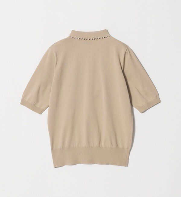 UNITED ARROWS「パールライク ポロニット ‐ウォッシャブル‐」|ニット・セーター|