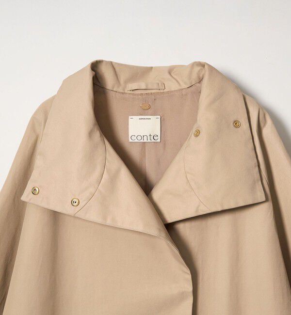 conte「＜conte＞スタンドカラー ロングコート」|その他|