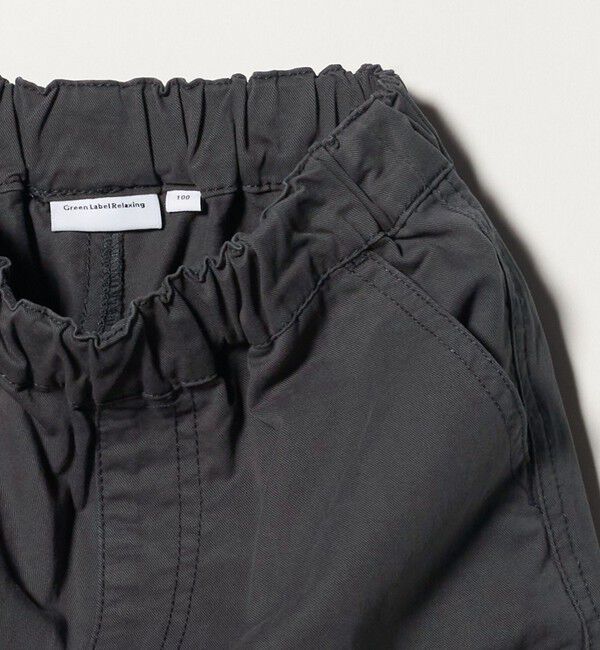 UNITED ARROWS green label relaxing「ツイル クロップド ペインター パンツ / キッズ  100cm-160cm」|チノ|
