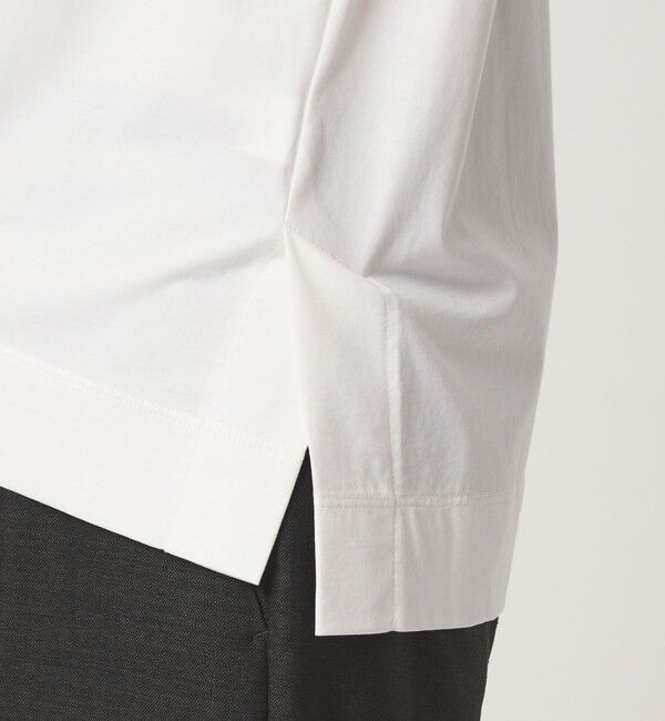 UNITED ARROWS green label relaxing「フォトプリント フレンチスリーブ Tシャツ 接触冷感」|Tシャツ・カットソー|