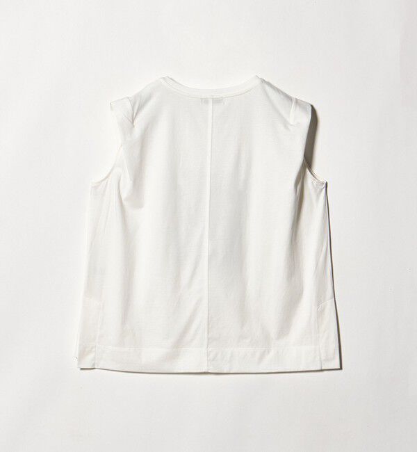 UNITED ARROWS green label relaxing「フォトプリント フレンチスリーブ Tシャツ 接触冷感」|Tシャツ・カットソー|