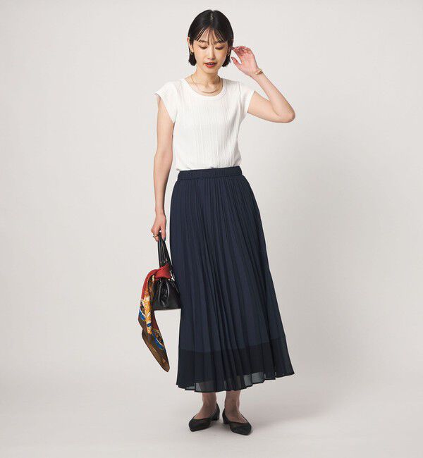 UNITED ARROWS green label relaxing「［size SHORTあり］キリカエ プリーツ スカート」|スカート|