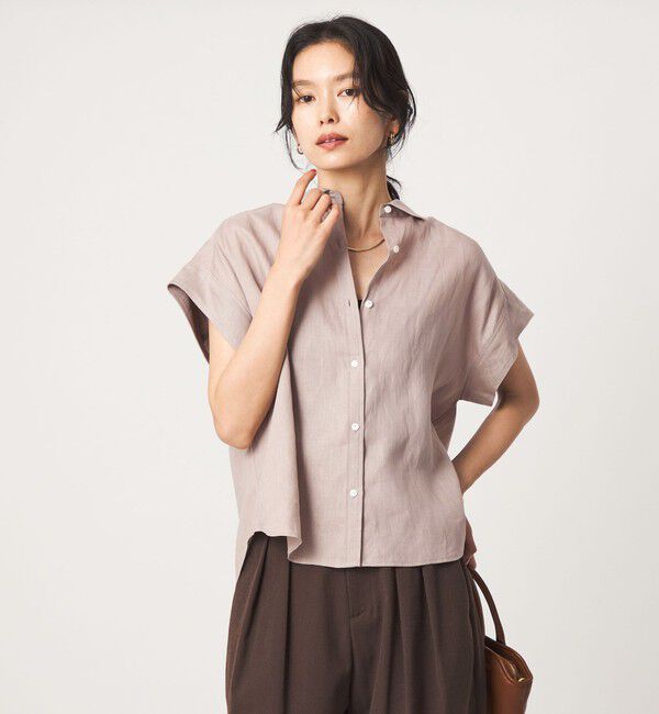 UNITED ARROWS green label relaxing「ノースリーブ バランス シャツ」|シャツ・ブラウス|