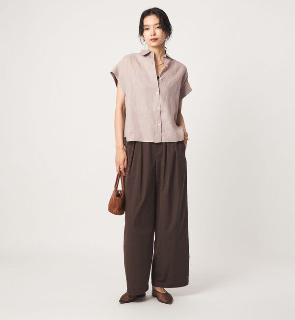UNITED ARROWS green label relaxing「ノースリーブ バランス シャツ」|シャツ・ブラウス|