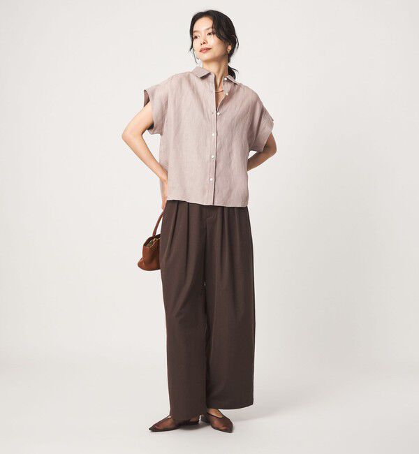UNITED ARROWS green label relaxing「ノースリーブ バランス シャツ」|シャツ・ブラウス|