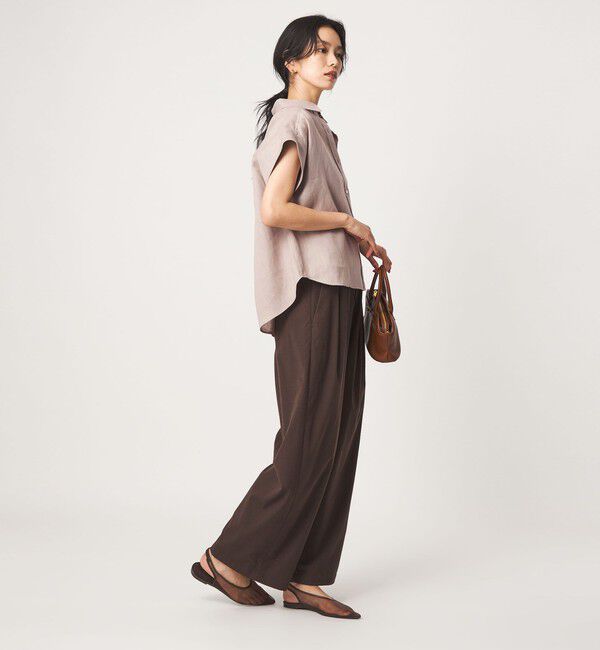 UNITED ARROWS green label relaxing「ノースリーブ バランス シャツ」|シャツ・ブラウス|