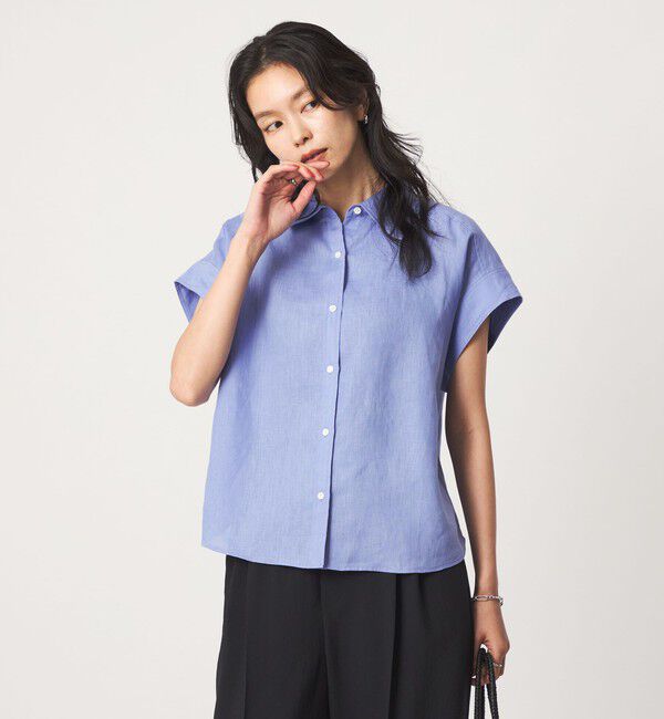 UNITED ARROWS green label relaxing「ノースリーブ バランス シャツ」|シャツ・ブラウス|