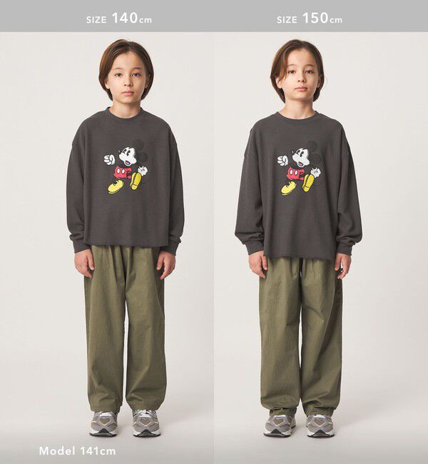 UNITED ARROWS green label relaxing「【別注】＜URBAMENT＞ミッキーマウス ロングスリーブ Tシャツ / キッズ 140cm-150cm」|Tシャツ・カットソー|