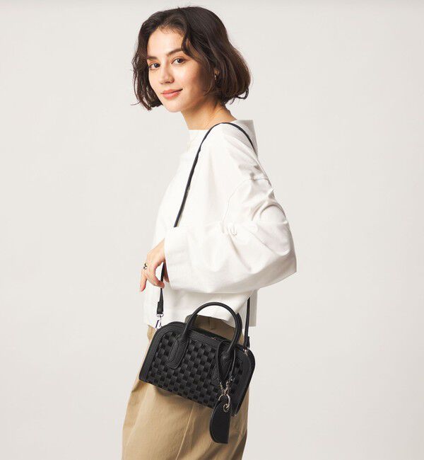 UNITED ARROWS green label relaxing「【別注】＜Hyman Roth＞編み込みバッグ」|ショルダー・メッセンジャー|