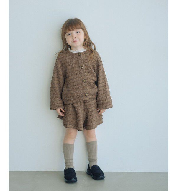 UNITED ARROWS green label relaxing「カットジャガード キュロット パンツ / キッズ 120cm-160cm」|その他|