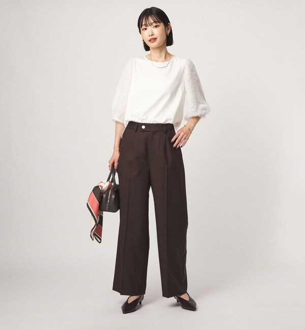 UNITED ARROWS green label relaxing「フェザー ショートスリーブ プルオーバー カットソー」|Tシャツ・カットソー|