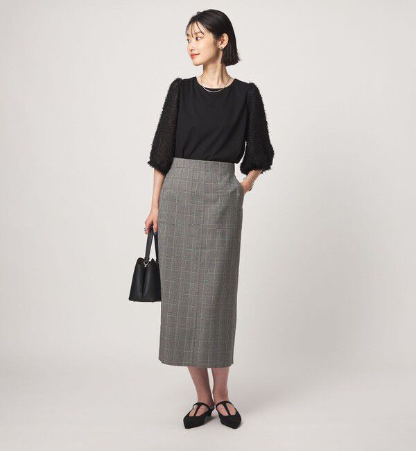 UNITED ARROWS green label relaxing「フェザー ショートスリーブ プルオーバー カットソー」|Tシャツ・カットソー|