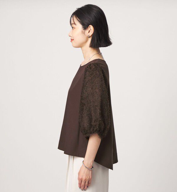 UNITED ARROWS green label relaxing「フェザー ショートスリーブ プルオーバー カットソー」|Tシャツ・カットソー|
