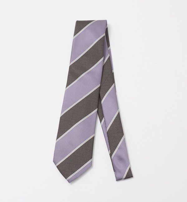 UNITED ARROWS green label relaxing「GLR JAPAN FUJI 8.0cm ストライプ1 ネクタイ」|ネクタイ・蝶ネクタイ|LILAC