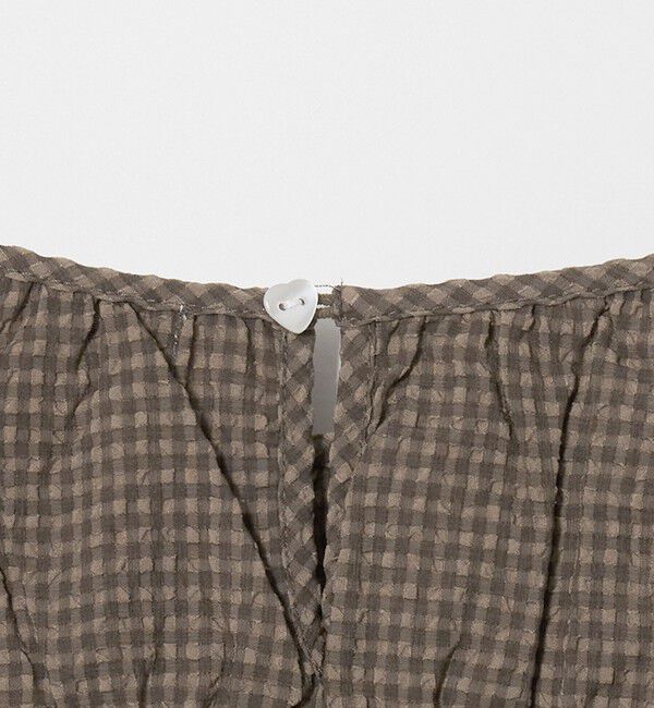 UNITED ARROWS green label relaxing「【COOL CHIC GIRLS STYLE】チェック シャーリング プルオーバー / キッズ 120cm-160cm」|シャツ・ブラウス|