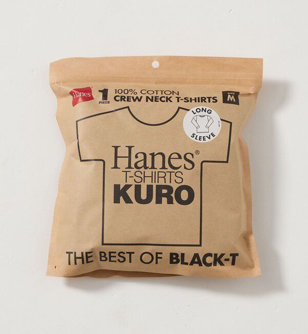 UNITED ARROWS green label relaxing「【WEB限定】＜Hanes＞KURO 長袖 Tシャツ」|Tシャツ・カットソー|