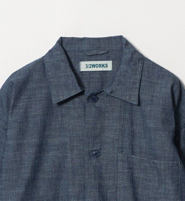 UNITED ARROWS green label relaxing「【別注】【WEB限定】＜3/2 WORKS＞シャンブレー カバーオール シャツアウター」|その他|