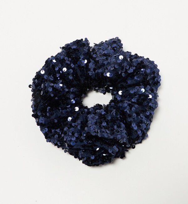 BEAUTY&YOUTH UNITED ARROWS「＜GOOD SQUISH＞BABY WILDER シュシュ」|ヘアゴム・シュシュ|NAVY