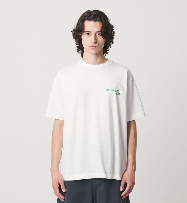 BEAUTY&YOUTH UNITED ARROWS「【別注】＜EIZIN SUZUKI＞DEL MAR MOTEL プリント Tシャツ」|Tシャツ・カットソー|