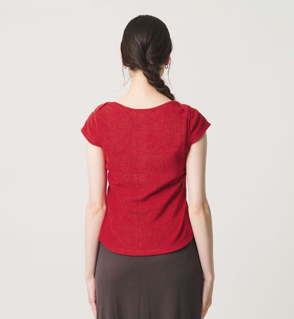 BEAUTY&YOUTH UNITED ARROWS「ポリエステルコットン 2WAY キャップスリーブ トップス」|Tシャツ・カットソー|