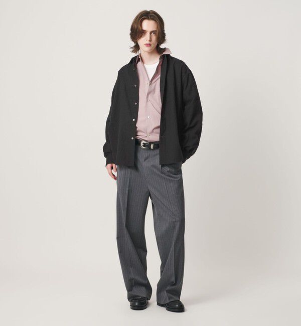 BEAUTY&YOUTH UNITED ARROWS「ウール ガーゼ レギュラー シャツ GRANDE TAPERD型」|シャツ・ブラウス|