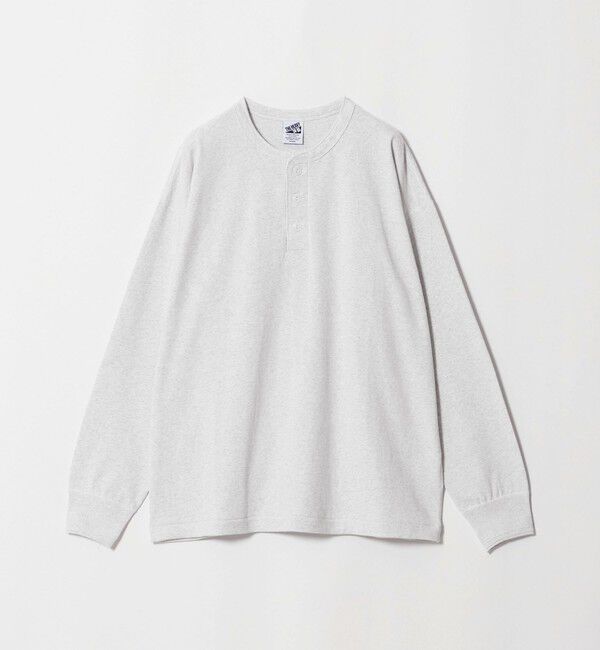 BEAUTY&YOUTH UNITED ARROWS「&rdquo;THE HEAVY&rdquo;10oz ヘビー ワイド ヘンリーネック カットソー」|Tシャツ・カットソー|