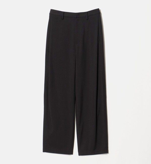 BEAUTY&YOUTH UNITED ARROWS「ディープ サイドタック パンツ ウォッシャブル」|その他|BLACK