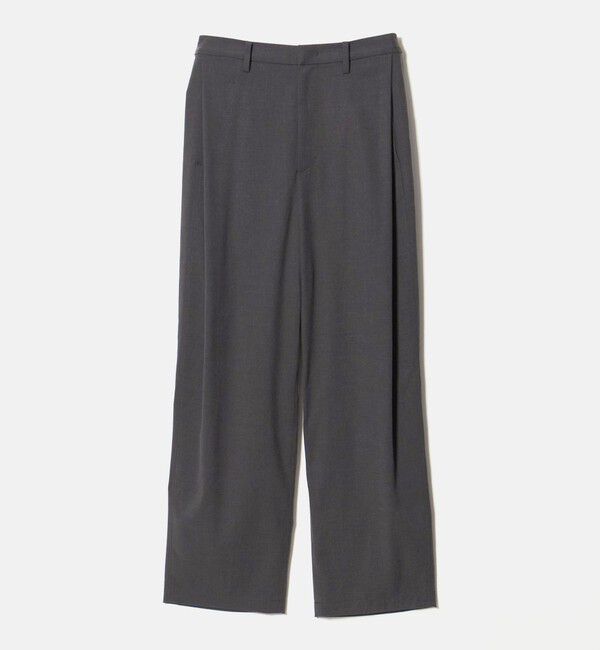BEAUTY&YOUTH UNITED ARROWS「ディープ サイドタック パンツ ウォッシャブル」|その他|DK.GRAY
