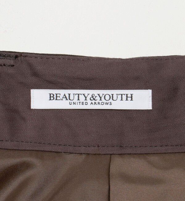 BEAUTY&YOUTH UNITED ARROWS「ポリエステルブレンド チェック ワイドパンツ」|その他|